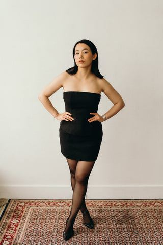 The Bouclé Skort